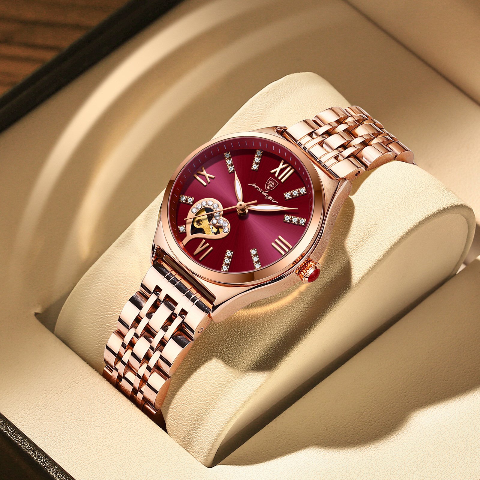 Fashionable Waterproof Women’s Watch – Luminous, Korean Style, with Date Feature for Students