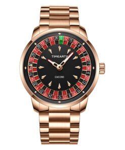 Rotary Men's Watch - Small-Scale Trendy Personalized Luminous Waterproof Leather Strap Quartz Watch