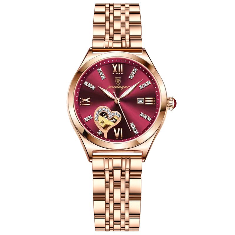 Fashionable Waterproof Women’s Watch – Luminous, Korean Style, with Date Feature for Students - Image 2