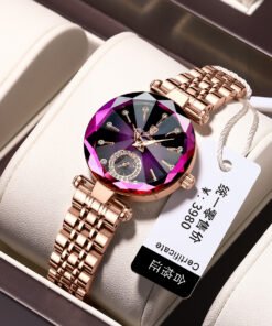 Swiss Brand Women’s Waterproof Ultra-Thin Quartz Watch – Casual & Elegant Design