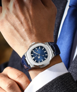 Alternative view of Swiss-Style Ultra-Thin Men’s Watch – Fashionable Waterproof Quartz Timepiece