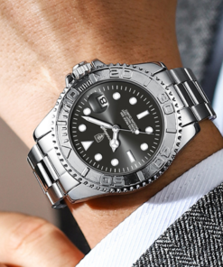 New Swiss Brand Men’s Waterproof Luminous Quartz Timepiece