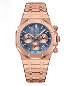 Alternative view of Swiss-Style Men’s Multifunction Watch – Waterproof, Luminous Quartz Timepiece